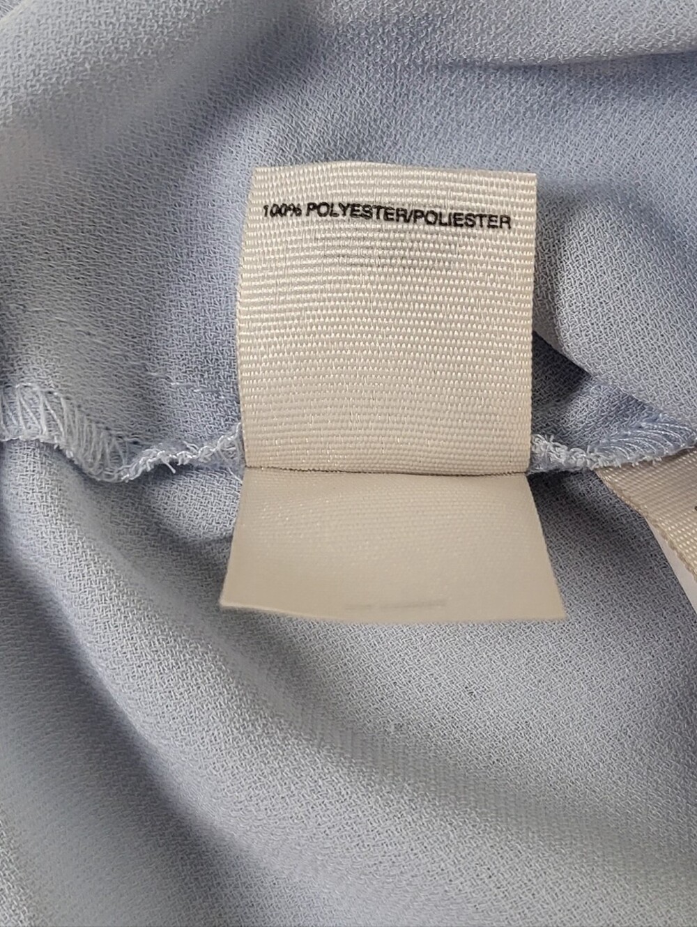 NEW Rachel Rachel Roy Blue Tie-Front Cold Shoulder Open Long Sleeve Blouse  2X - Picture 10 of 12